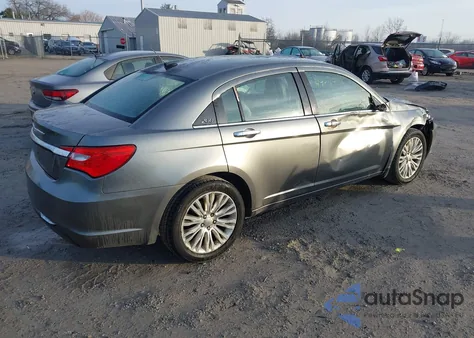 2012 Chrysler 200 Limited z USA, uszkodzony, nr VIN 1C3CCBCB7CN140829